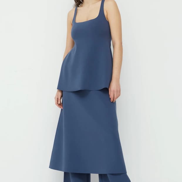 BIRROT LAY4 Skirt MIDNIGHT BLUE 1 SIZE
