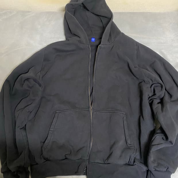 이지갭 후드집업 블랙 xl