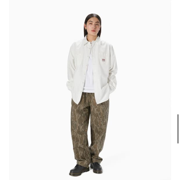 디스이즈네버댓 flow pant camo