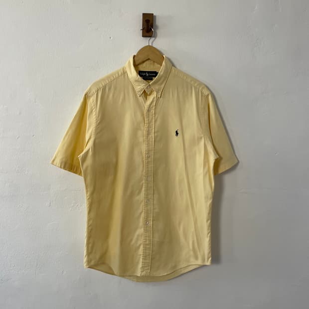 폴로 스트라이프 코튼 셔츠 