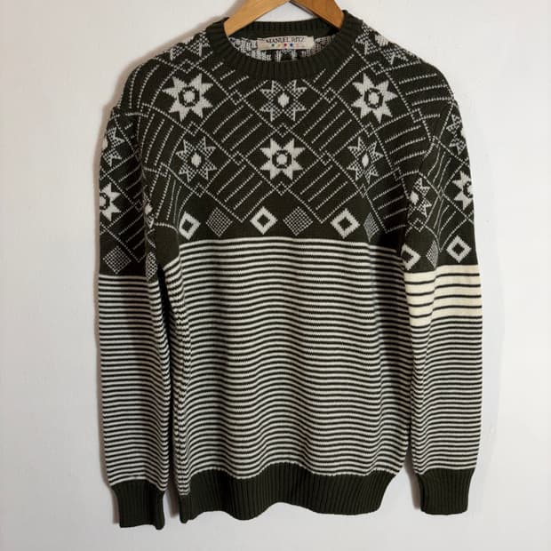 마누엘리츠 MANUEL RITZ 이탈리아 노르딕 니트(105)