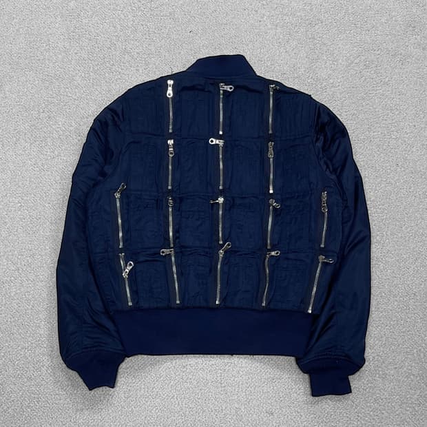 N.Y.Projects 멀티 포켓 ma-1 봄버 자켓 네이비