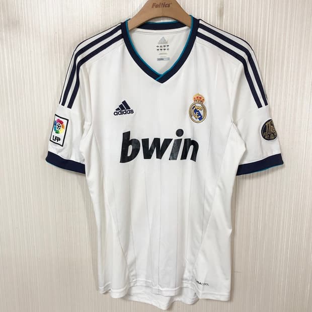 아디다스 12-13 레알마드리드 110주년 홈유니폼/져지 S(해외)