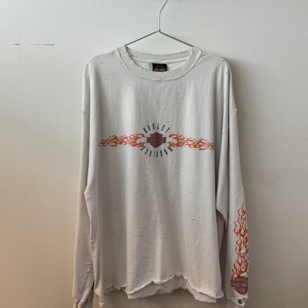 Harley davidson flame long sleeve