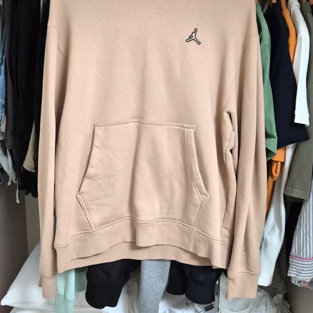 나이키 조던후드티 베이지 XL