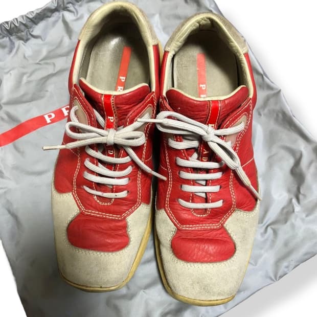 Prada sports Leather Sneakers 235