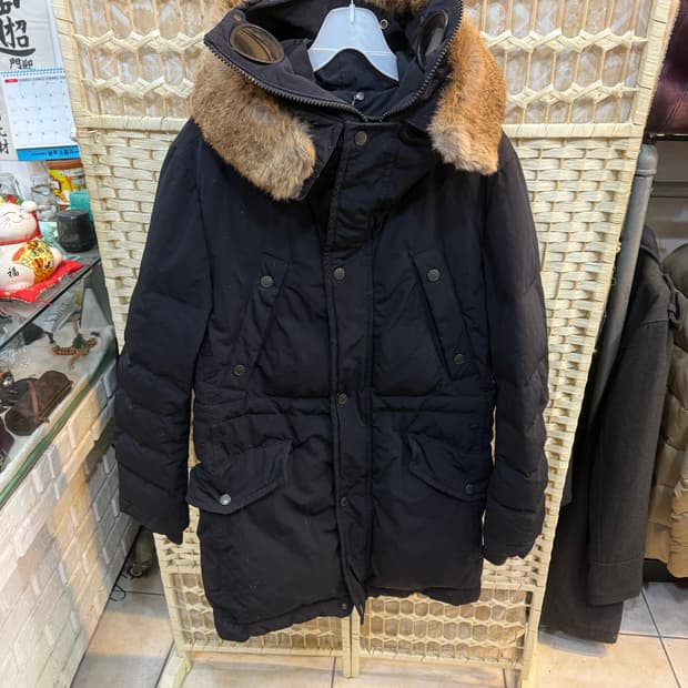 100 정품 cp컴퍼니 고글 야상패딩 팝니다