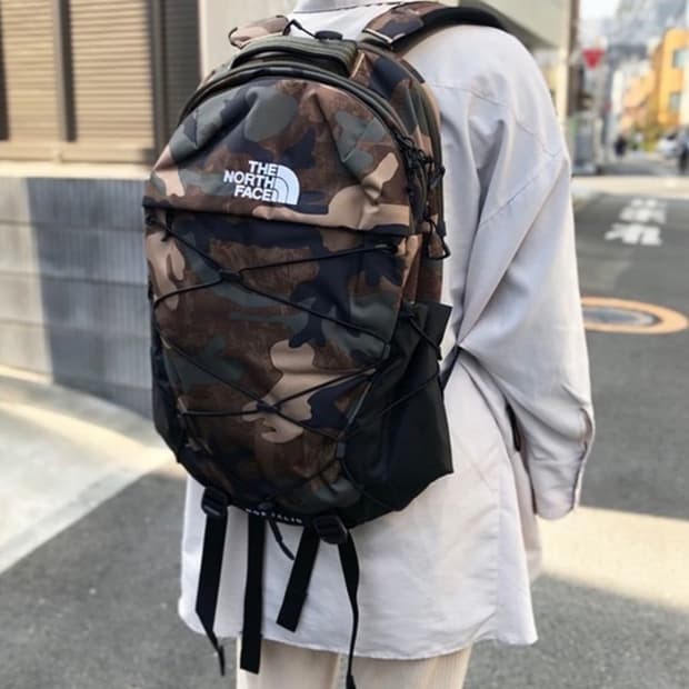 노스페이스  보레알레스 카모 백팩