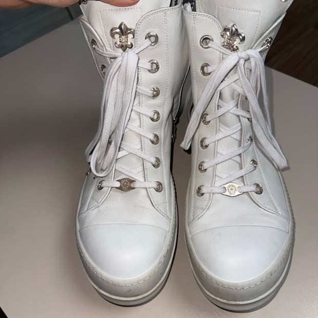 [45] 크롬하츠 릭오웬스 라몬즈 화이트