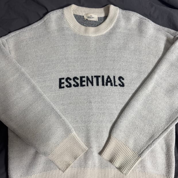 FOG ESSENTIALS 에션셀니트 스웨터 