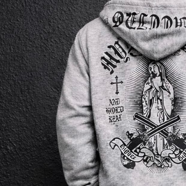 Graphic Zip-up Jumpsuit