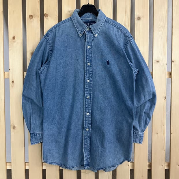 (M) 폴로 랄프로렌 데님 셔츠