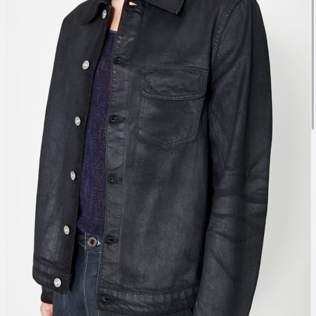 (46) 아워레가시 리버스 왁스 데님 자켓