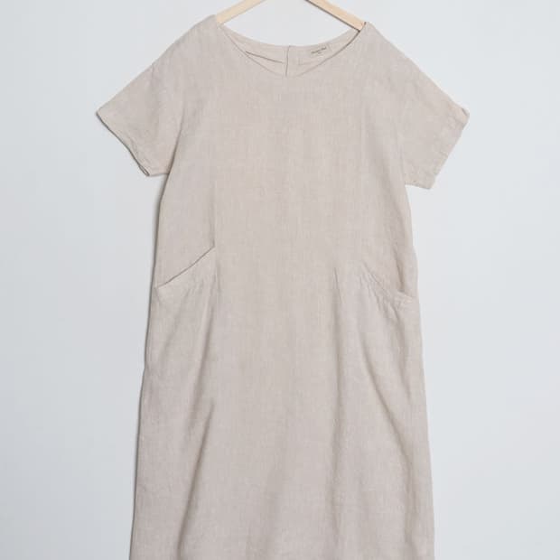 Samansa Mos2 Loose-Fit Linen One-Piece