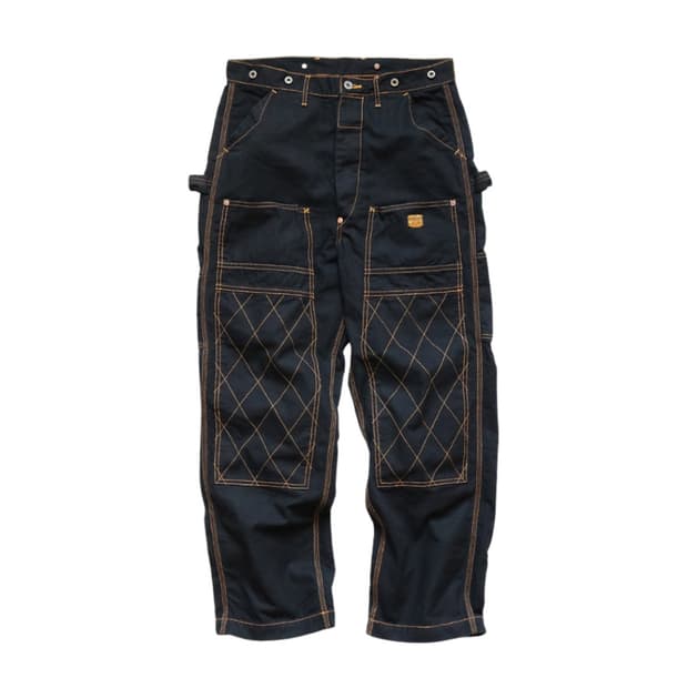 캐피탈 럼버팬츠 블랙 키나리 