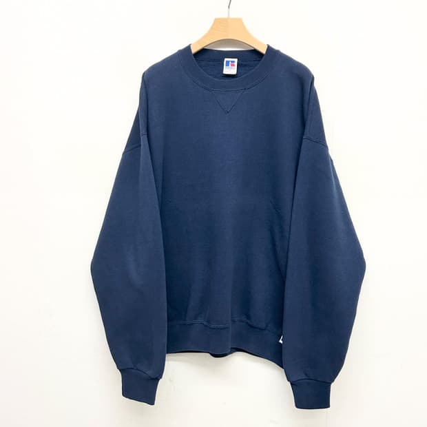 90s USA 러셀 Navy 네이비 맨투맨 티셔츠