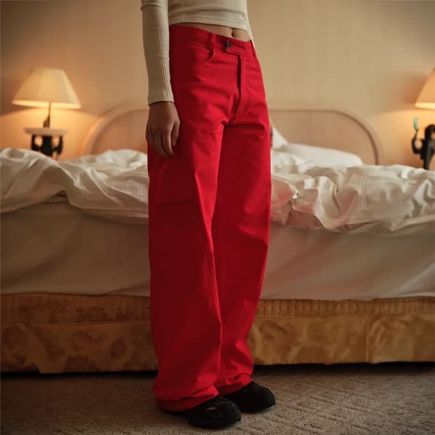 cotton line pants