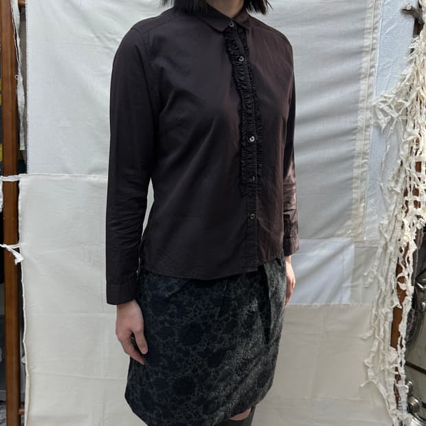 margaret howell 프릴 셔츠