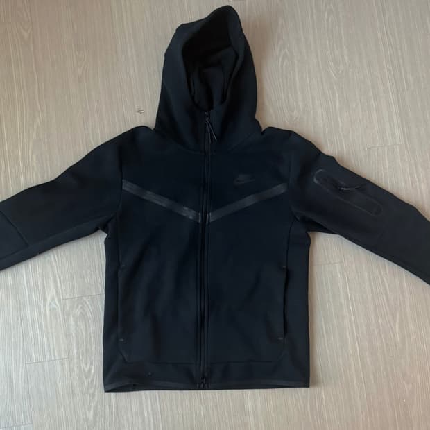 나이키 테크팩 테크플리스 블랙