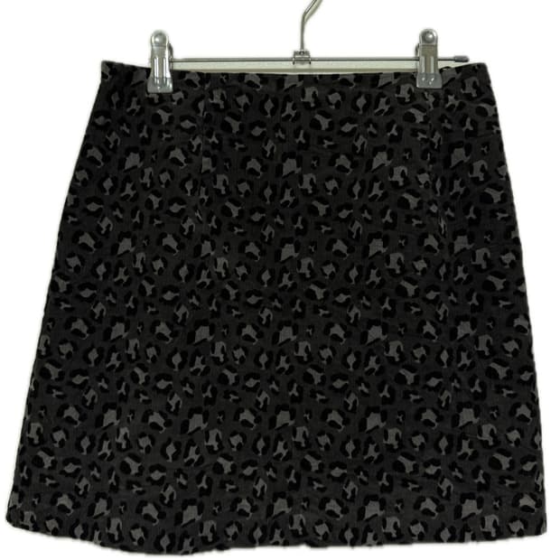 leopard pattern skirt