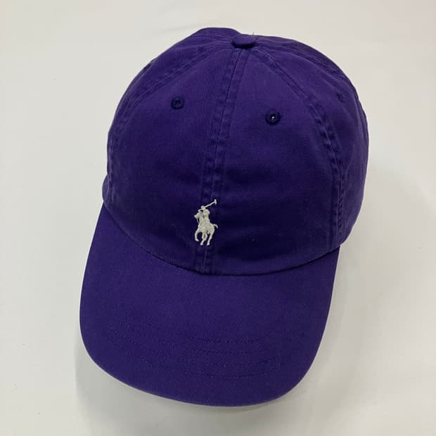 폴로 랄프로렌 퍼플 볼캡 모자
