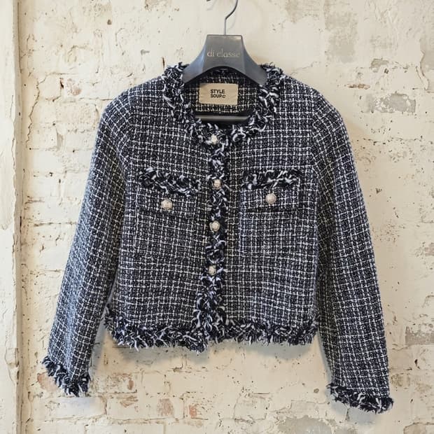 Style Soup 트위드 자켓 55