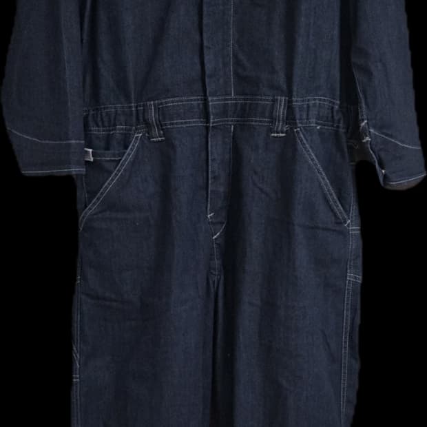 디키즈 데님 점프수트