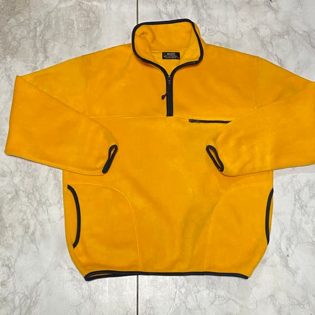 후리스 풀오버 반집업 플리스 자켓 105