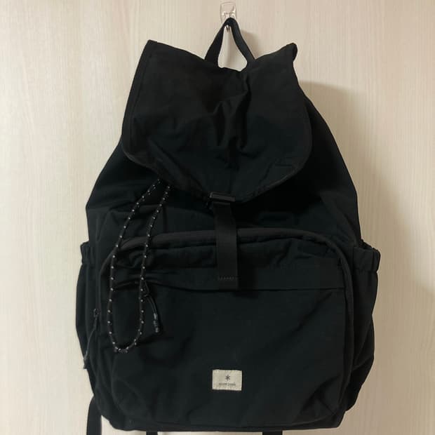 스노우피크 백팩 블랙컬러