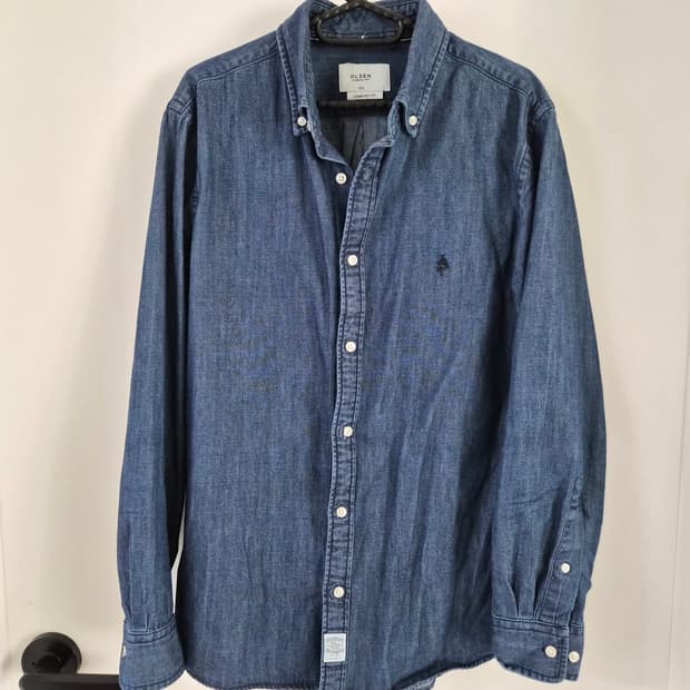 OLZEN 올젠 남성 데님셔츠 사이즈 100