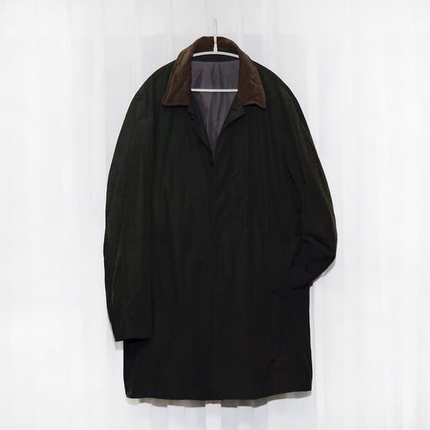 시리즈 (series) 코듀로이 카라 왁스코튼 싱글코트 (100-105)