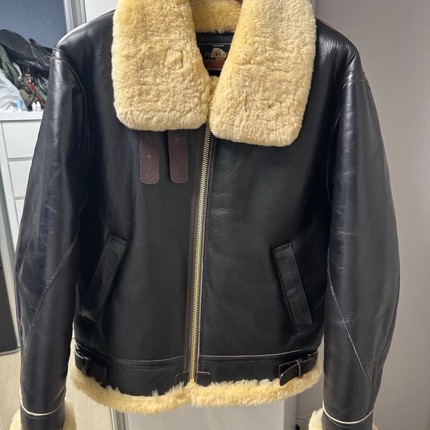 레더파크 B3 무스탕 XL 딤스킨