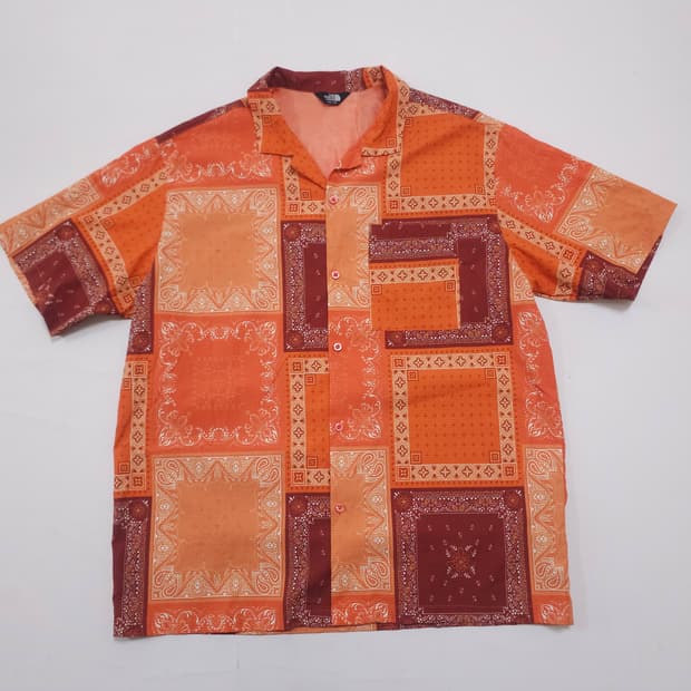 노스페이스 반다나 반팔셔츠