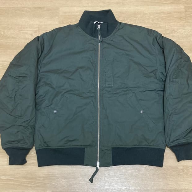 나나미카 바시티 자켓 S 모스그린