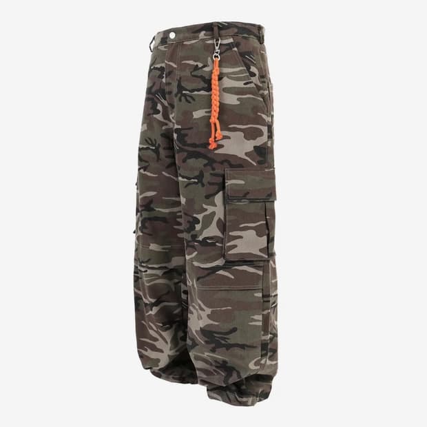 [M]히든비하인드 카모팬츠