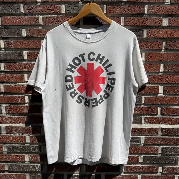 레드핫칠리페퍼스 RHCP 00s Asterisk 빈티지 밴드 티셔츠
