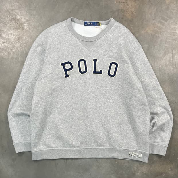 폴로 스펠아웃 스웻셔츠