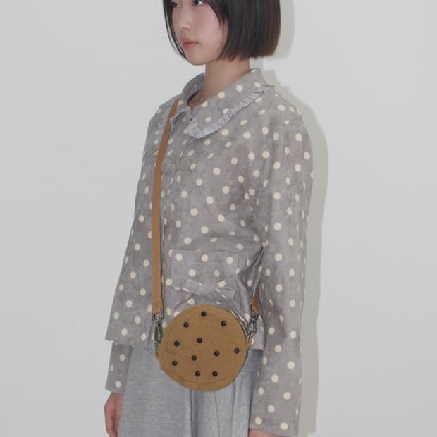 Dot Corduroy Coat