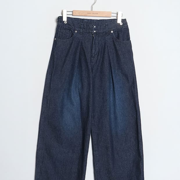 KURASHI&Trips Wide Denim Pant (27~28)