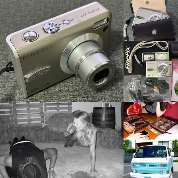 박스셋 전설의명기 수퍼CCD 📸 후지필름 F30+케이스 (작례O)