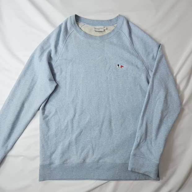 메종키츠네 스웻셔츠 맨투맨 코튼 L 정품