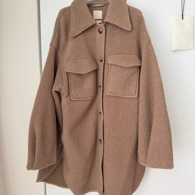 H&M 울 셔츠 자켓