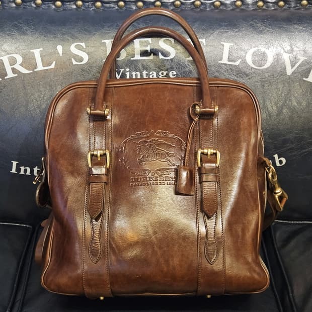 버버리 07A/W 맨즈웨어컬렉션 보스턴백 (39X40X15)/ 10021