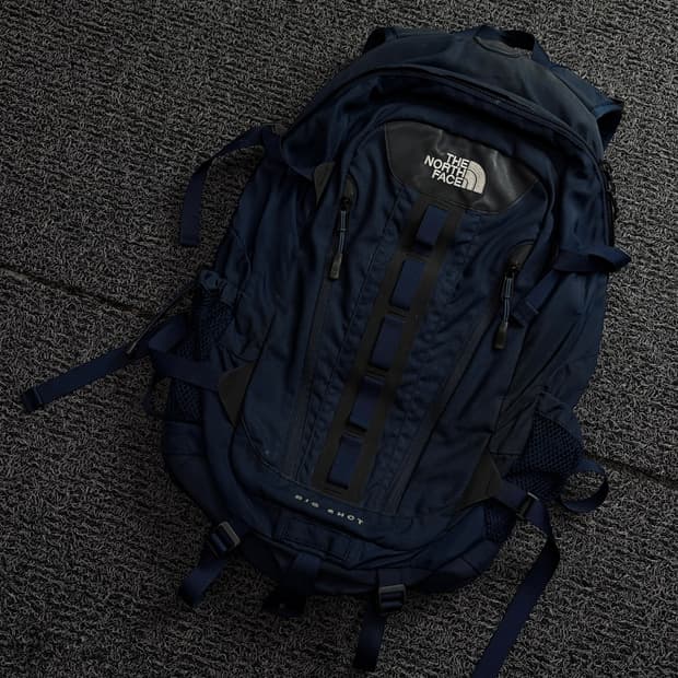 노스페이스 빅샷 테크웨어 백팩 네이비 1900