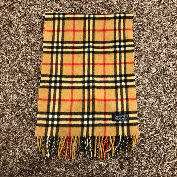 버버리 캐시미어 머플러 