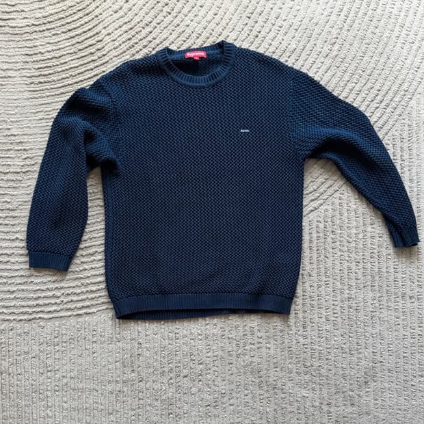 슈프림 오픈 니트 스몰 박스 스웨터