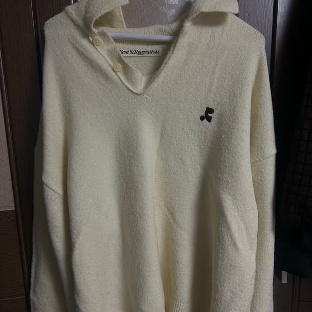 레스트앤레크레이션 오버사이즈 니트 