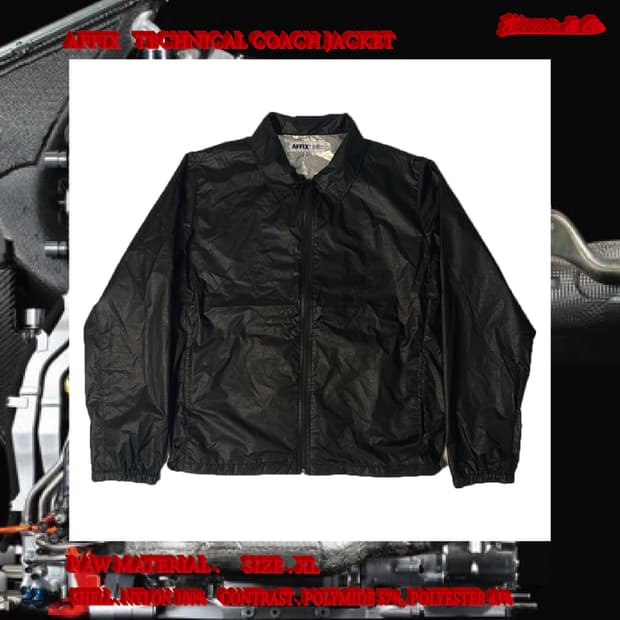 AFFIX . TECHNICAL COACH JACKET