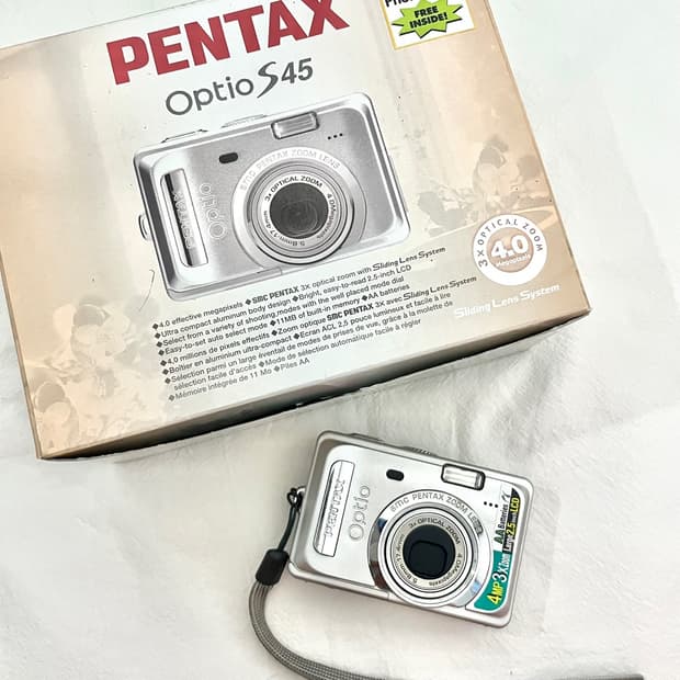 펜탁스 옵티오s45 pentax optio 디카 디지털카메라