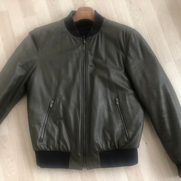 드로메 DROME XL 봄버 레더 자켓 팝니다